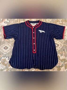Hutchinson Blue Dragons Vintage Baseball Jersey 28 Men’s Size XXL Color Navy
